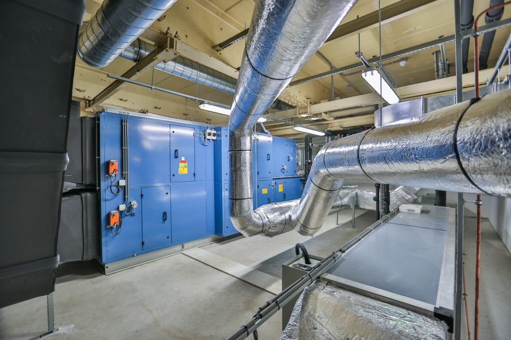 Installatieruimte BAT Gebouw Zevenaar BINX Smartility