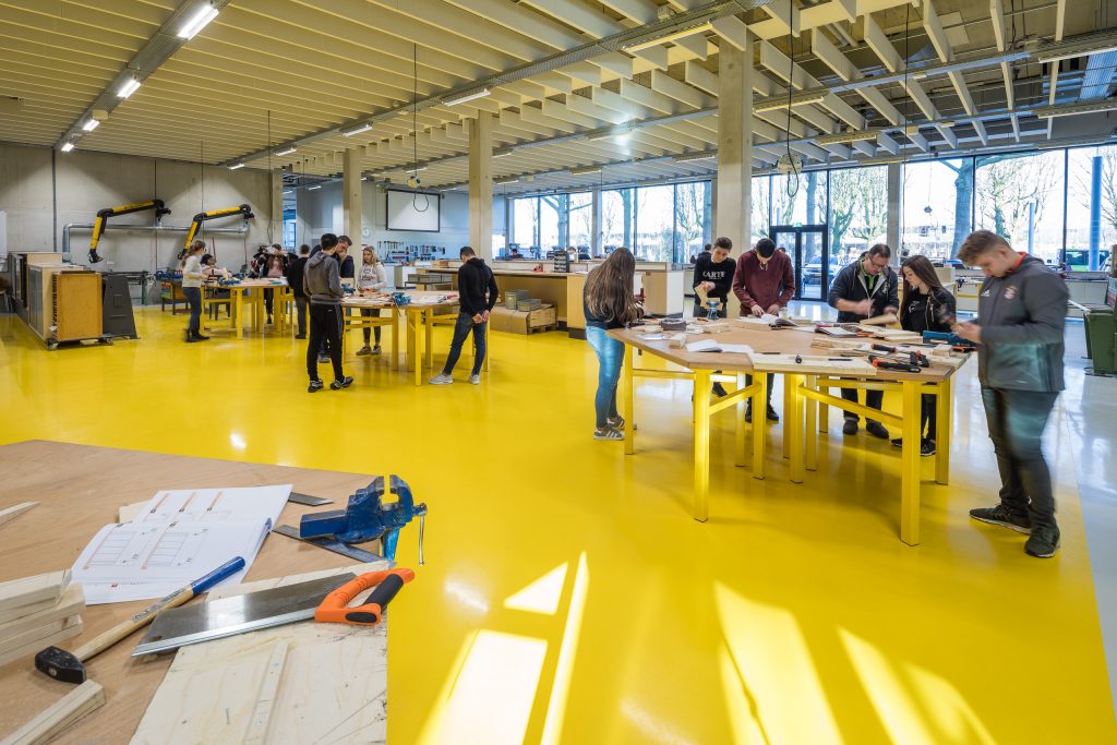 Campus013 Tilburg nieuwbouw realisatie schoolgebouw