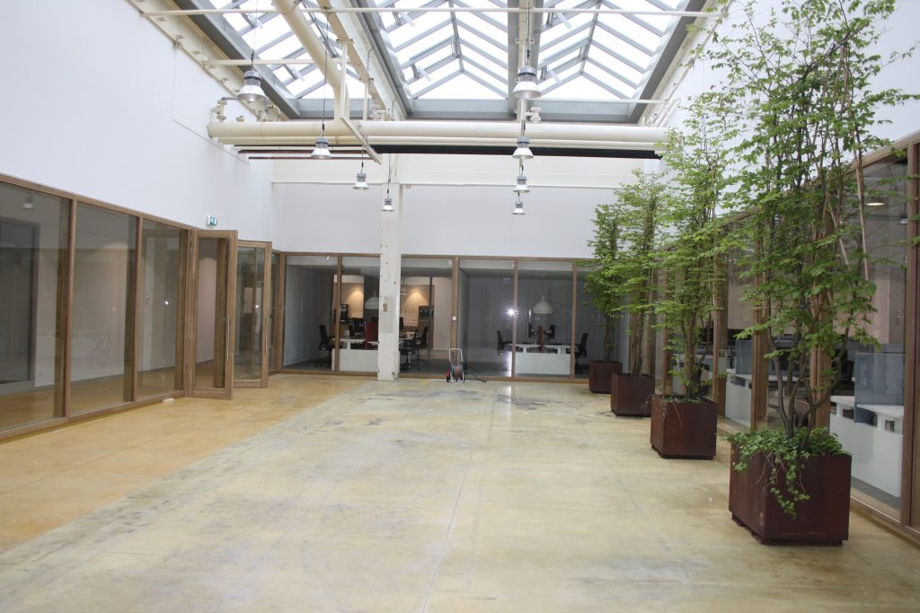 BAT Gebouw centrale hal BINX Smartility