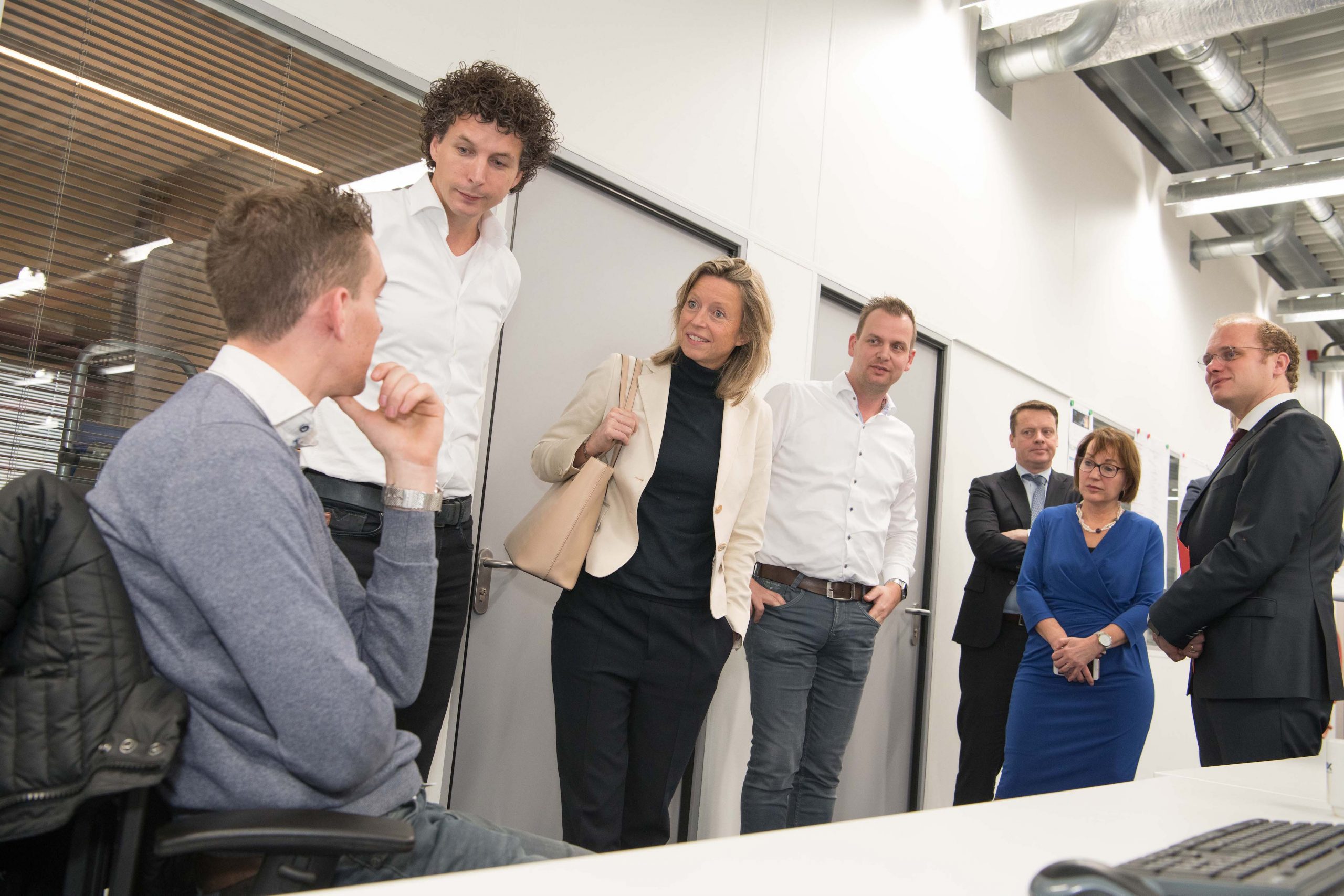 Bezoek Minister BINX smartility