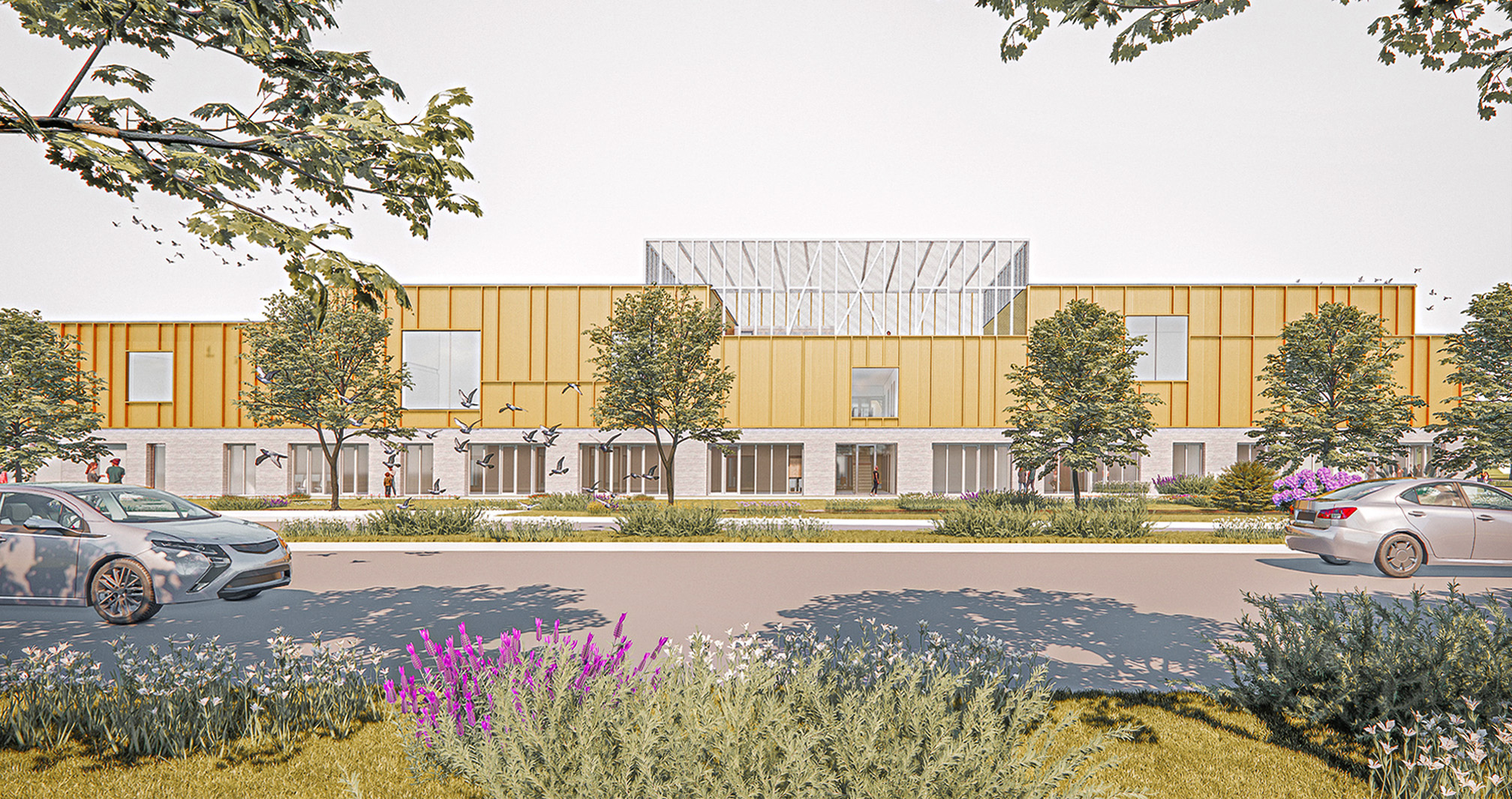 Nieuwbouw Axia College Amersfoort - BINX Smartility